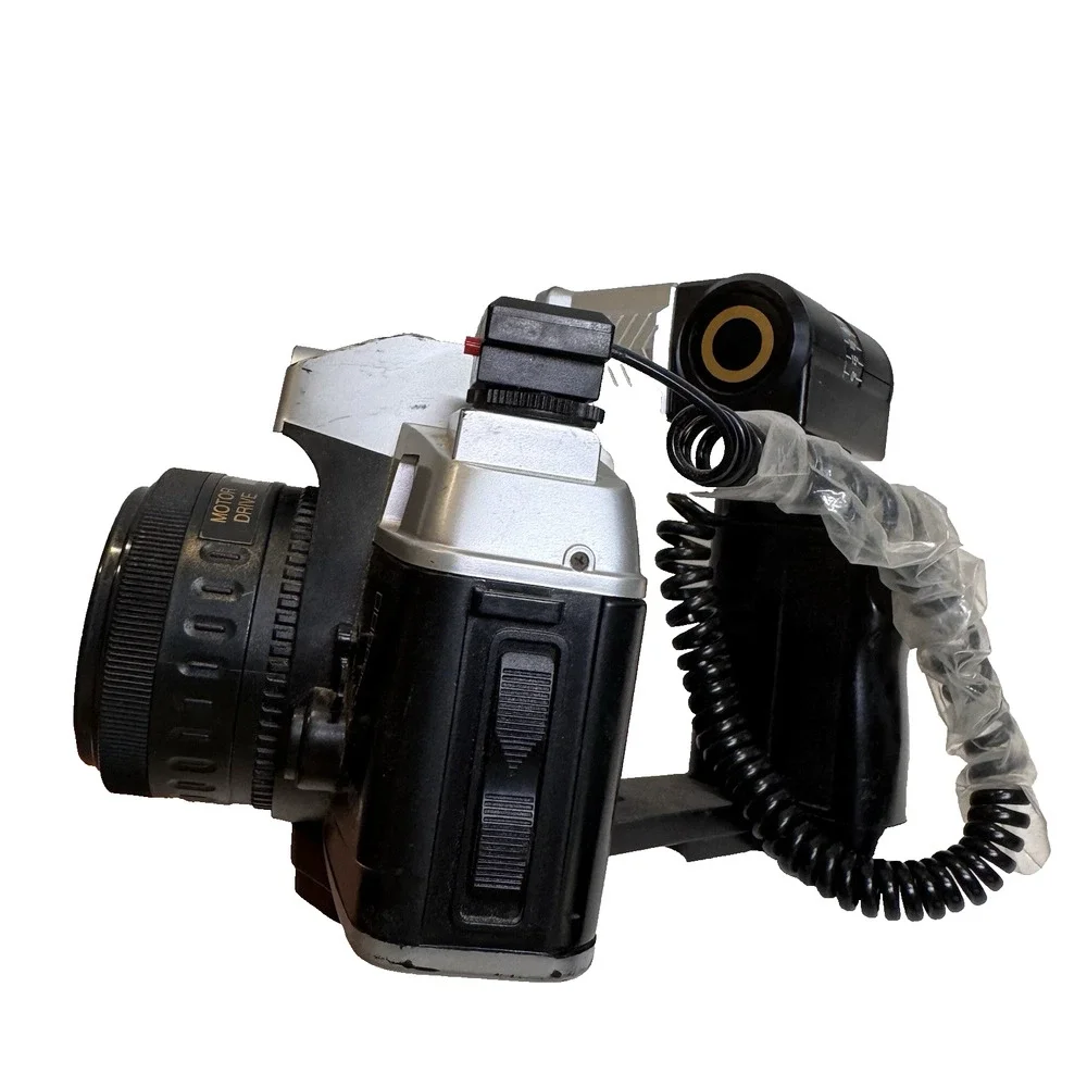 Vintage Canon TC-8000 Motor Drive 35MM Camera Retro Untested